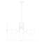 Z-Lite Parsons 9 Light Chandelier, Matte Black, Olde Brass & Opal 477-9MB-OBR - alternate 8
